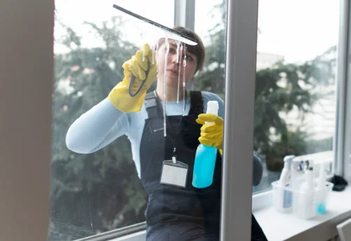 Nettoyage de vitres intérieures et extérieures à Préporché